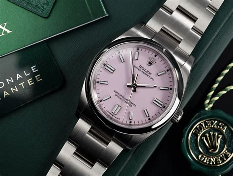 rolex 126000 pink|Rolex model 126000.